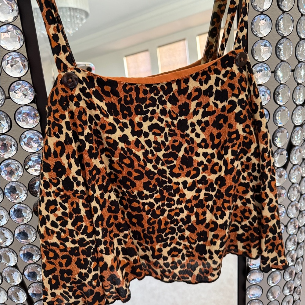 Band of Gypsies Leopard Print Camisole